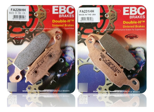 Pastillas De Freno Ebc Hh Delant Suzuki Sv 650 Gladius 09-15