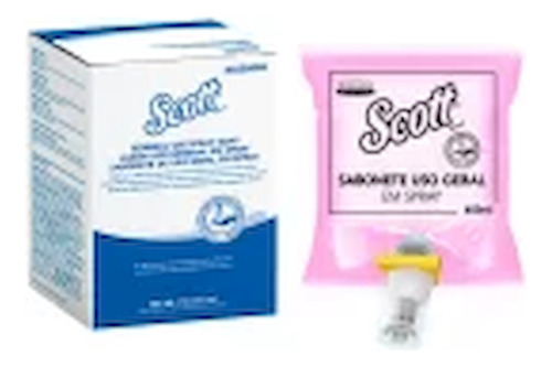 Sabonete Spray Uso Geral Scott Refil Kit C/ 6 Un 400ml