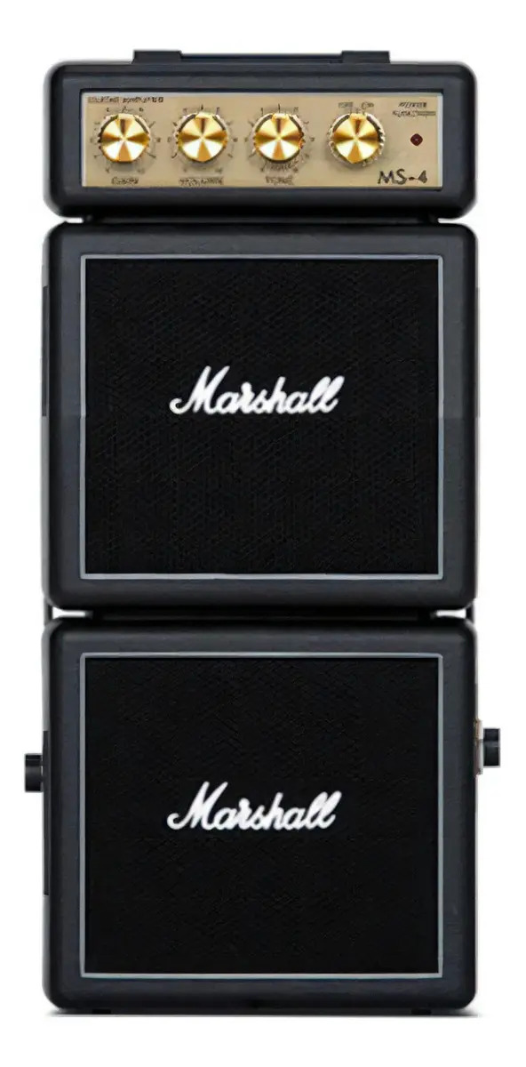 Amplificador Guitarra Marshall Mini Ms4 Cor Preto
