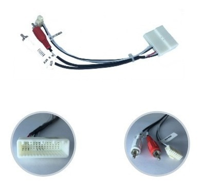 Imagem 2 de 3 de Conector De Volante Toyota Para Centrais Multimídia Aikon