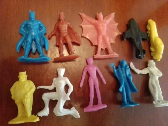 Lote 10 Figuras Batman Sonrics Bootleg