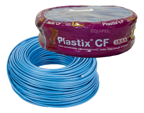 Cable Unipolar 1.5 Mm² Imsa Plastix Cf - Rollo X 100mts