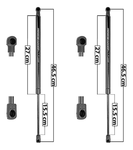 Par Amortiguadores 5ta Puerta Spart Navigator 06 A 13