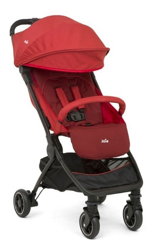 Cochecito de paseo Joie Pact cranberry con chasis color negro