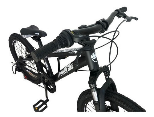 Bicicleta Aro 20 Mtb Aluminio Power Bike Unisex