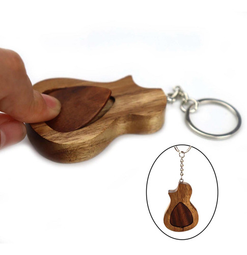 Estuche Para Púa De Guitarra Para Ukelele Con 1 Hebilla De
