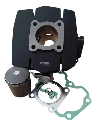 Kit Cilindro Repotenciado + Exosto Mofle Para Suzuki Ax100