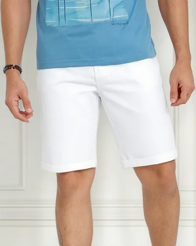 Bermuda Masculina Adulto Em Brim E Sarja Colorida Barata