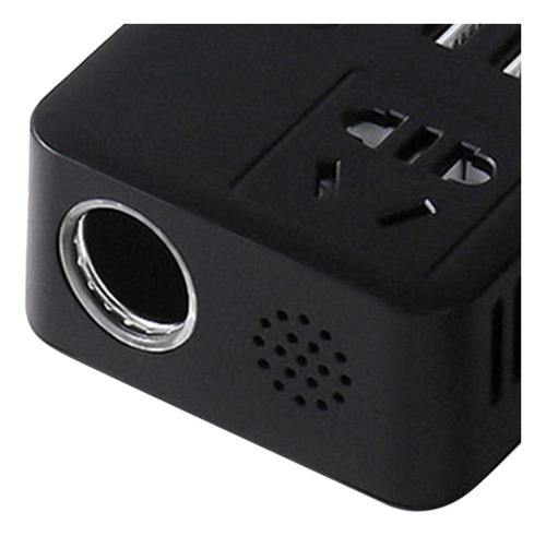 Convertidor Digital Adaptador Convertidor De Cargador Negro