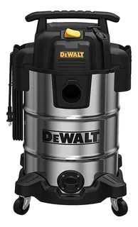 Aspiradora Dewalt 8 Galones Acero Inoxidable 5.0 Hp