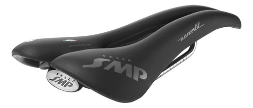 Selle Smp Sillín Unisex De Well, Negro, Mediano