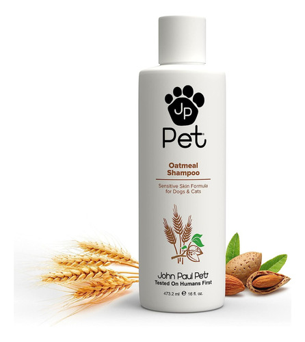 Shampoo De Harina De Avena Para Perros Y Gatos John Paul