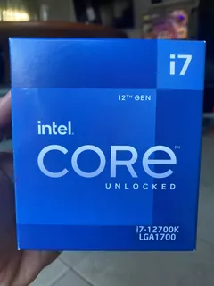 Intel Core I7 12700k 12th