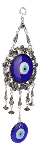 Colgante Único Para Colgar Con Forma De Ojo Azul, Adorno Tur