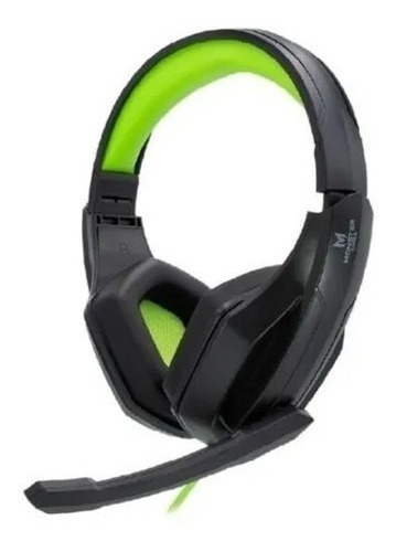 Audifonos  Monster Gamer Lofty Mic Aux  Color Negro