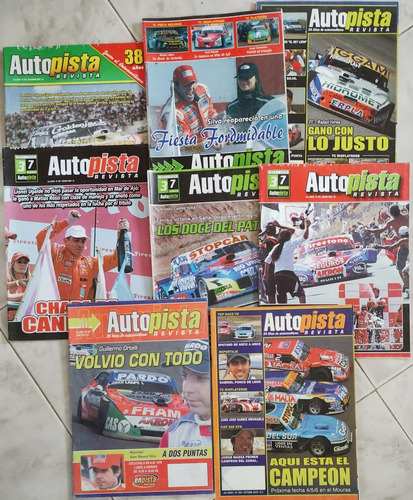 Lote 8 Revistas Autopista. Turismo Carretera, Tc 200, F1
