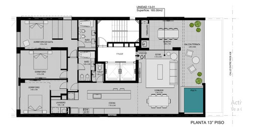 Departamento Venta Microcentro 3 Dormitorios Balcón Terraza, Pileta, Quincho Cochera