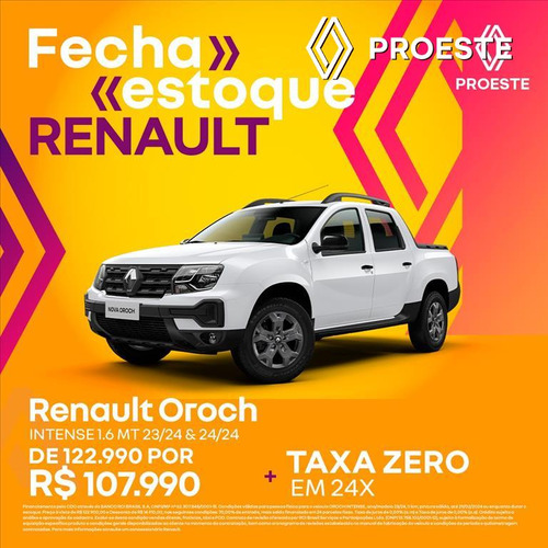 Renault Oroch 1.6 16V SCE FLEX INTENSE MANUAL