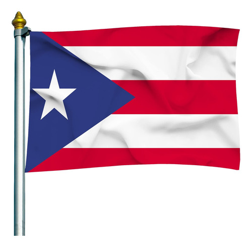 Bandera Nacional De Puerto Rico De Fibra De Poliéster ...