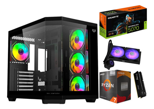 Pc Gamer Rtx 5070 Cpu Ryzen 7 5800x Ram 32gb Ddr4 1tb M.2