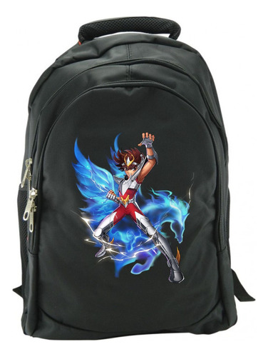 Morral Pegaso Caballeros Del Zodiaco Maleta Bolso De Espalda