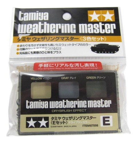 Weathering Master G Set By Tamiya # 87126