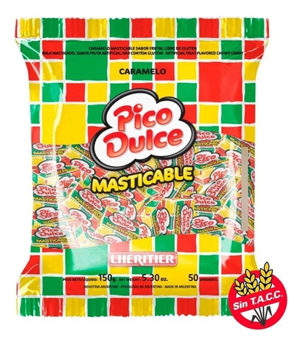 Pico Dulce caramelos masticables sabor original 150gr