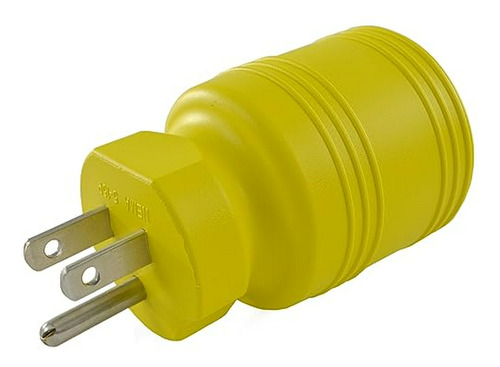 Adaptador De Enchufe Conntek 30222-yw 15a A L5-30r, Amarillo