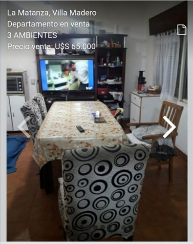 Imagen 3 de 12 de Ph En Venta Villa Madero 3 Ambientes