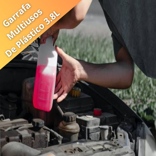 Envase Garrafa De Polietileno 3.8 Lts Multiusos 5 Pzas