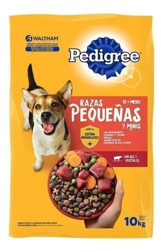 Croquetas Perro Pedigree Razas Pequeñas De 10 Kilos