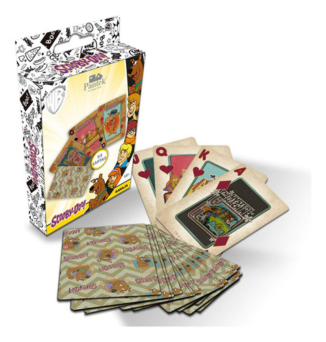 Baraja Coleccionable Scooby Doo Pantek 54 Cartas