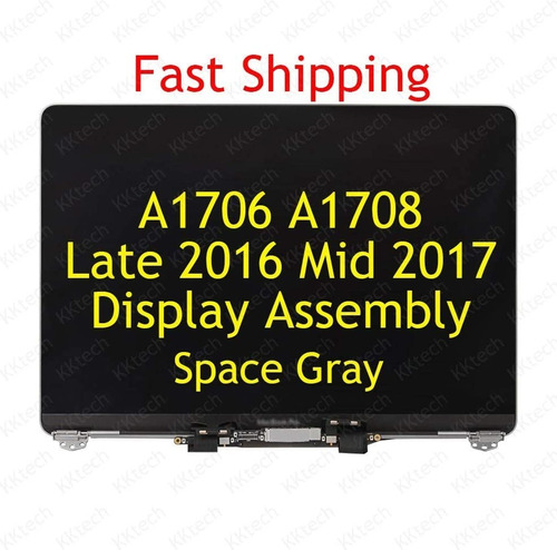 Display Macbook Pro A1706 A1708 Gris Espacial Solo Instalado