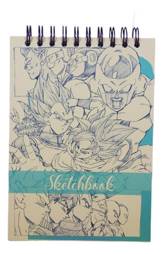 Croquera / Sketchbook Dragon Ball Super Anime