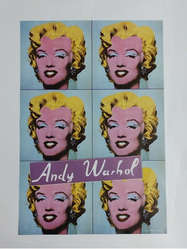 Poster Marilyn Monroe Pop Art 