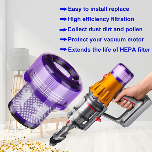 Reemplazo Del Filtro De Paquete Qtrollc 2 Para Dyson V11 Spi