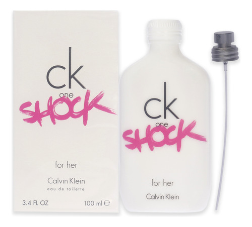 Ck One Shock For Her De Calvin Klein Para Mujer, Spray Edt D