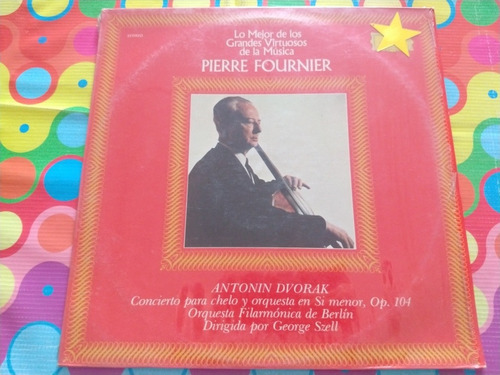Pierre Fournier Lp Lo Mejor De Los Grandes Virtuosos