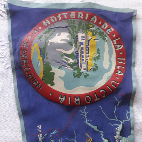 Banderín Hostería De La Isla Victoria Parque Nahuel Huapi