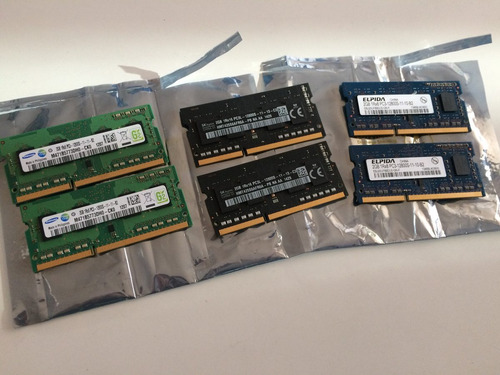 Memoria Ram Notebook Sodimm 4gb ( 2 X 2 Gb ) Ddr3 12800