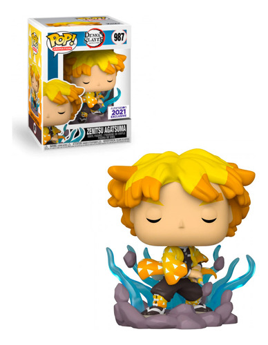 Funko Pop Zenitsu Agatsuma 987 Funimation - Demon Slayer