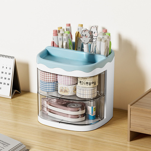 Caja De Almacenamiento De Escritorio Con Cajones For Artícu