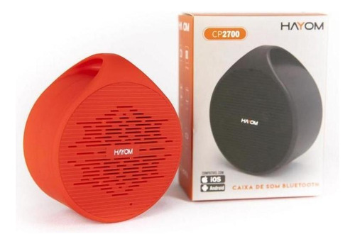 Caixa De Som Bluetooth Hayom Cp2700 Vermelha