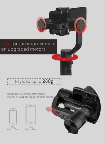 Estabilizador Gimbal Hohem Isteady Mobile 3ejes Tiend Chacao