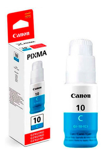 Tinta Canon Gi-10 Cian 70 Ml.