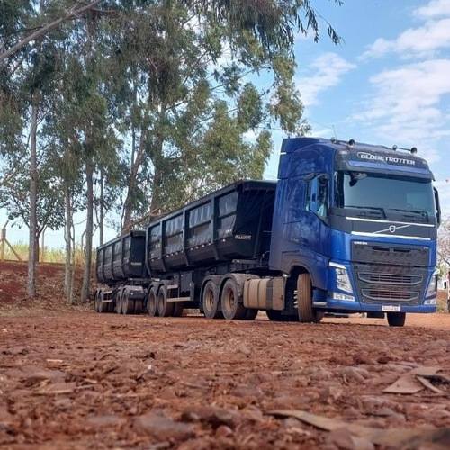 Volvo Fh 540 Lc 6x4 Ano 2020 Com Rodocaçamba Randon Ano 2020