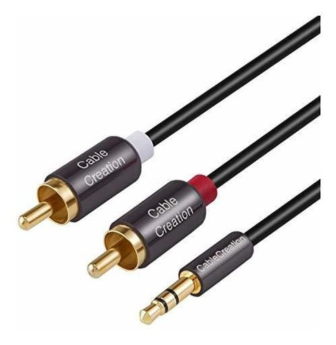 Cable 3.5mm A Rca, 2rca Y Splitter Stereo