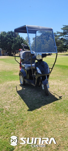 Imagen 23 de 25 de Triciclo Eléctrico - Golf Con Techo Y Soporte Para Bolsa / G