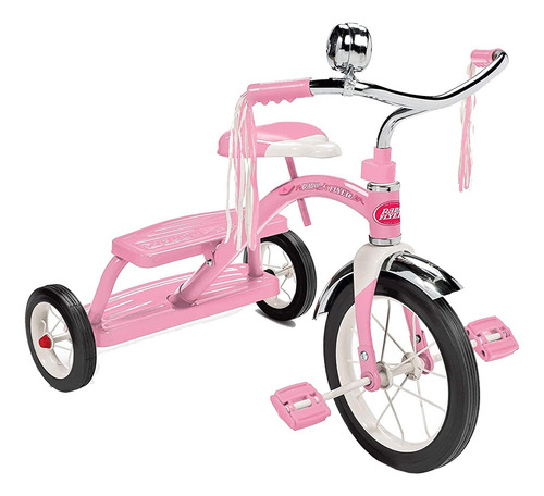 Triciclo Radio Flyer Classic Dual Deck rosa