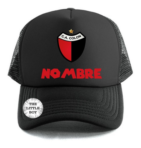 Gorra Trucker Colon Con Nombre Para Niño